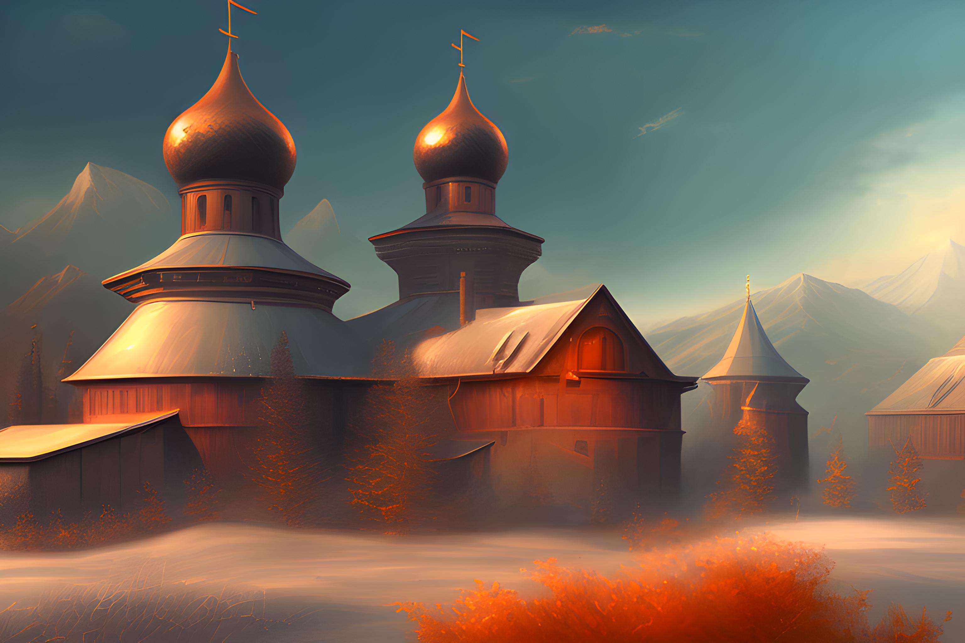 природа со спокойным пейзажем, летом, светло